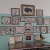 A PORTION OF THE ARROWHEAD ROOM SHOWING A PORTION OF A RARE ARROWHEAD COLLECTION