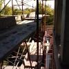 A VIEW OF THE SCAFFOLDING FROM THE TOP OF THE CLOCK TOWER IN 2012